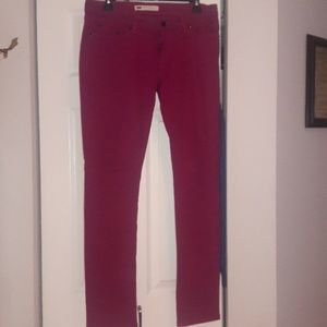 Fuschia 524 Too Superlow Levi's Skinny Jeans